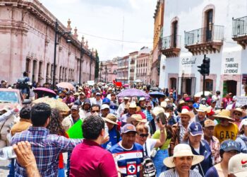 Miles de zacatecanos se unen en protesta contra la represión gubernamental