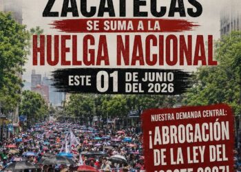 SA partir del 01 de junio la CNTE suspenderá clases en Zacatecas indefinidamente