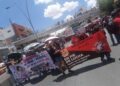 Maestros de la 34 mantienen paro de labores; este fin de semana definen acciones