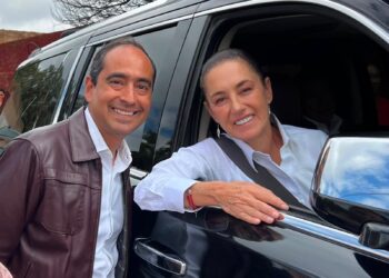 La presidenta Sheinbaum felicita a Pepe Saldivar por aplicar el humanismo en Guadalupe