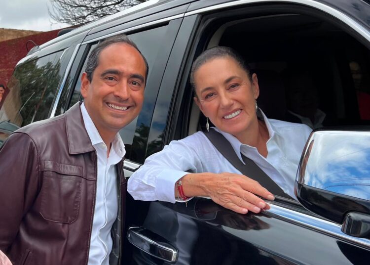 La presidenta Sheinbaum felicita a Pepe Saldivar por aplicar el humanismo en Guadalupe