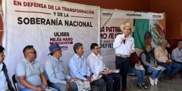 Mis adversarios están desesperados y en clara desventaja, dice Ulises Mejía