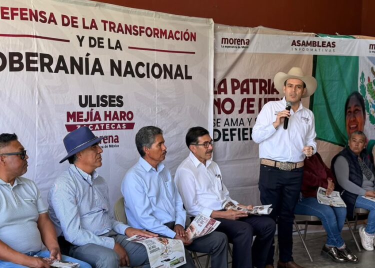 Mis adversarios están desesperados y en clara desventaja, dice Ulises Mejía