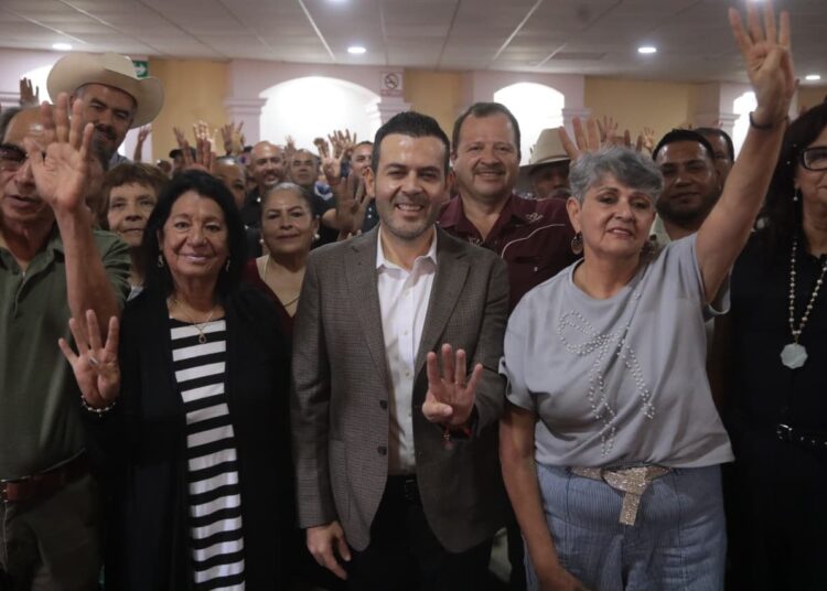 Ulises Mejía recibe el respaldo de líderes fundadores de Morena en Zacatecas
