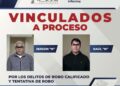 Vinculan a proceso a dos presuntos “desplazadores” de tarjetas bancarias