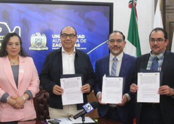 Firman convenio UAZ e IEEZ para fortalecer la educación cívica y democrática