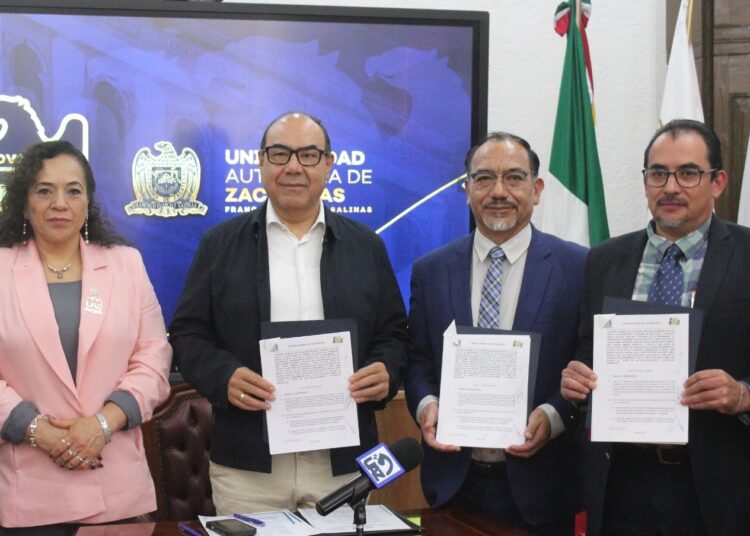Firman convenio UAZ e IEEZ para fortalecer la educación cívica y democrática