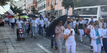 Médicos de IMSS se manifiestan en Zacatecas sin el apoyo de su dirigencia sindical