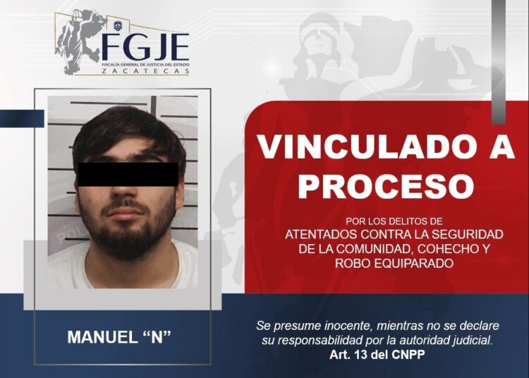 Manuel “N” intentó sobornar con 100 mil pesos a  policías que lo detuvieron en Fresnillo