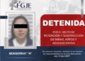 Montserrat “N” fue capturada en Zacatecas por presunta sustracción de menores en Durango