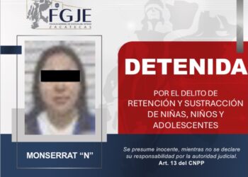 Montserrat “N” fue capturada en Zacatecas por presunta sustracción de menores en Durango