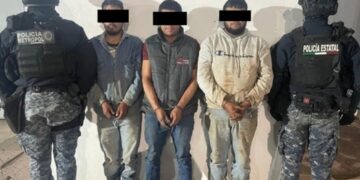 Detienen a tres huachicoleros; dos son de Guanajuato y uno del Edomex