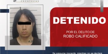 Detienen a ladrón de tiendas OXXO en Zacatecas