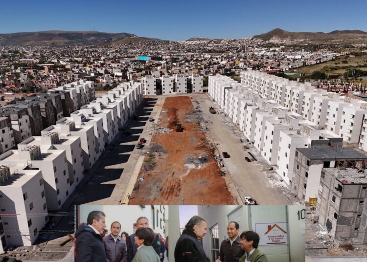 Vivienda del Bienestar en Guadalupe, concreta inversión de 1000 MDP