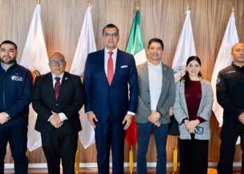Reunión de empresarios con el Área de Unidad Nacional Antisecuestro y Antiextorsión SSPC